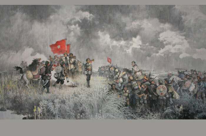 关于举办纪念红军长征胜利80周年褒扬革命英烈书画作品征集参选巡展活动的启事